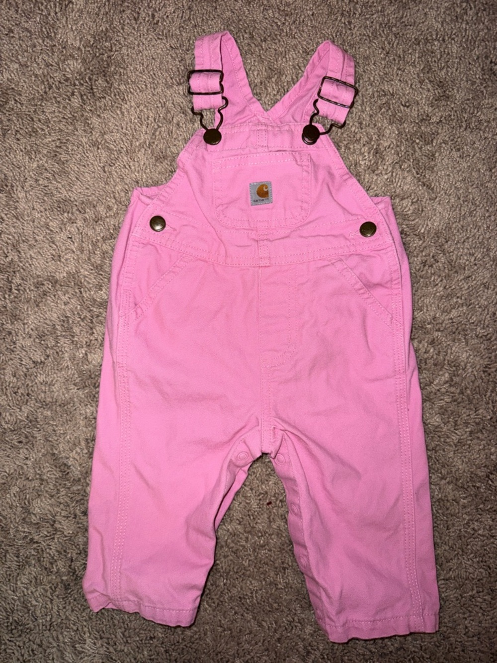Carhartt Pink Infant Overalls